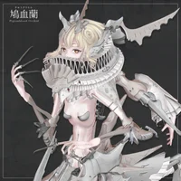 3D-аватар Pigeonblood Orchid