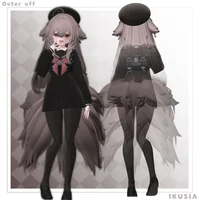 3D-модель девятихвостой лисы Kaguya