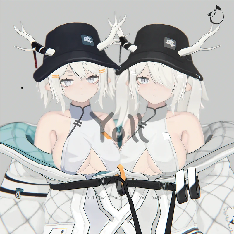 3D-модель дракона Yoll-chan