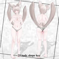 3D-модель Senneko для VRChat