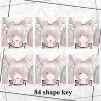 3D-модель Senneko для VRChat