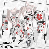 3D-модель Senneko для VRChat