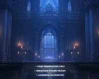 Набор анимированных фонов Vampire Castle