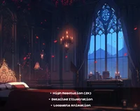 Набор анимированных фонов Vampire Castle