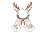 Анимированная накидка с капюшоном оленя Reindeer Hooded Coat