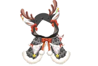 Анимированная накидка с капюшоном оленя Reindeer Hooded Coat