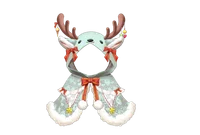 Анимированная накидка с капюшоном оленя Reindeer Hooded Coat
