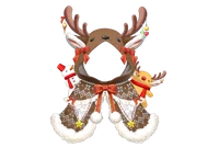Анимированная накидка с капюшоном оленя Reindeer Hooded Coat