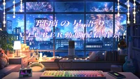 Анимированный фон для стримов Ruri no Hoshigatari