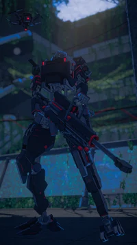 3D-аватар боевого робота Argus для VRChat