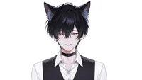 Live2D модель кота-дворецкого Bartender Butler Cat Boy для VTube Studio