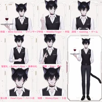 Live2D модель кота-дворецкого Bartender Butler Cat Boy для VTube Studio
