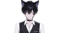 Live2D модель кота-дворецкого Bartender Butler Cat Boy для VTube Studio
