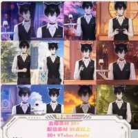 Live2D модель кота-дворецкого Bartender Butler Cat Boy для VTube Studio