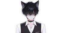 Live2D модель кота-дворецкого Bartender Butler Cat Boy для VTube Studio