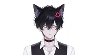 Live2D модель кота-дворецкого Bartender Butler Cat Boy для VTube Studio