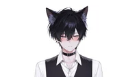 Live2D модель кота-дворецкого Bartender Butler Cat Boy для VTube Studio