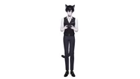 Live2D модель кота-дворецкого Bartender Butler Cat Boy для VTube Studio