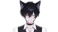 Live2D модель кота-дворецкого Bartender Butler Cat Boy для VTube Studio