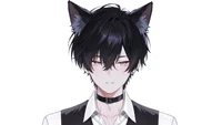 Live2D модель кота-дворецкого Bartender Butler Cat Boy для VTube Studio