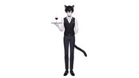 Live2D модель кота-дворецкого Bartender Butler Cat Boy для VTube Studio