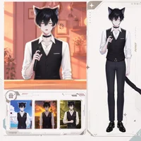 Live2D модель кота-дворецкого Bartender Butler Cat Boy для VTube Studio
