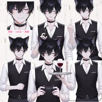 Live2D модель кота-дворецкого Bartender Butler Cat Boy для VTube Studio