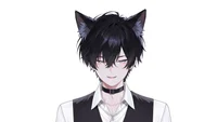 Live2D модель кота-дворецкого Bartender Butler Cat Boy для VTube Studio