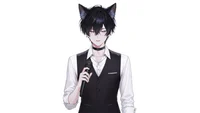 Live2D модель кота-дворецкого Bartender Butler Cat Boy для VTube Studio
