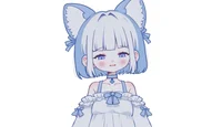 Live2D-модель лисицы Blue Kitten