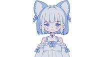 Live2D-модель лисицы Blue Kitten