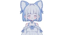 Live2D-модель лисицы Blue Kitten