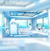 Фон для стрима Blue Ocean's Live Streaming Room