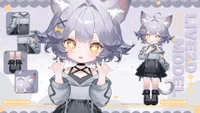 Готовая Live2D модель Candy 2 Aly