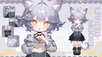 Готовая Live2D модель Candy 2 Aly