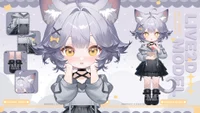 Готовая Live2D модель Candy 2 Aly