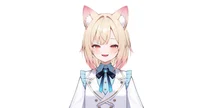 Live2D модель Cat-eared Twin-tail Girl с чиби-формой и сменой причесок