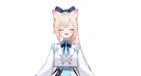 Live2D модель Cat-eared Twin-tail Girl с чиби-формой и сменой причесок