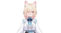 Live2D модель Cat-eared Twin-tail Girl с чиби-формой и сменой причесок