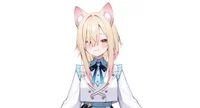 Live2D модель Cat-eared Twin-tail Girl с чиби-формой и сменой причесок