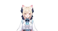 Live2D модель Cat-eared Twin-tail Girl с чиби-формой и сменой причесок