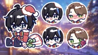 Live2D-модель Christmas Daily Boy Chibi