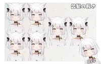 Кастомизируемая Live2D-модель кошкодевочки Chikuwa-chan в стиле Jirai Kei