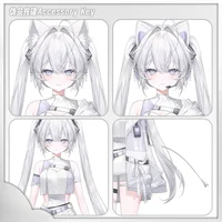 Live2D-модель Cybernetic Girl - Zero