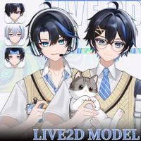 Live2D-модель Daily BOY2.0 (поясная)