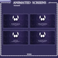 Анимированный набор оверлеев Dark Forest в готическом стиле