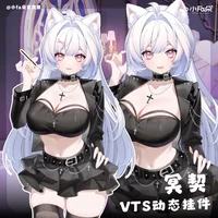 Динамический готический наряд Ming Qi для VTube Studio