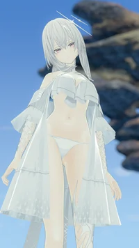 Evaliese — оригинальный 3D-аватар хранительницы могил для VRChat