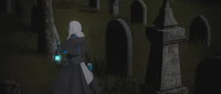 Evaliese — оригинальный 3D-аватар хранительницы могил для VRChat