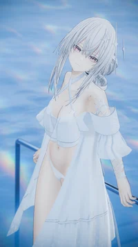Evaliese — оригинальный 3D-аватар хранительницы могил для VRChat